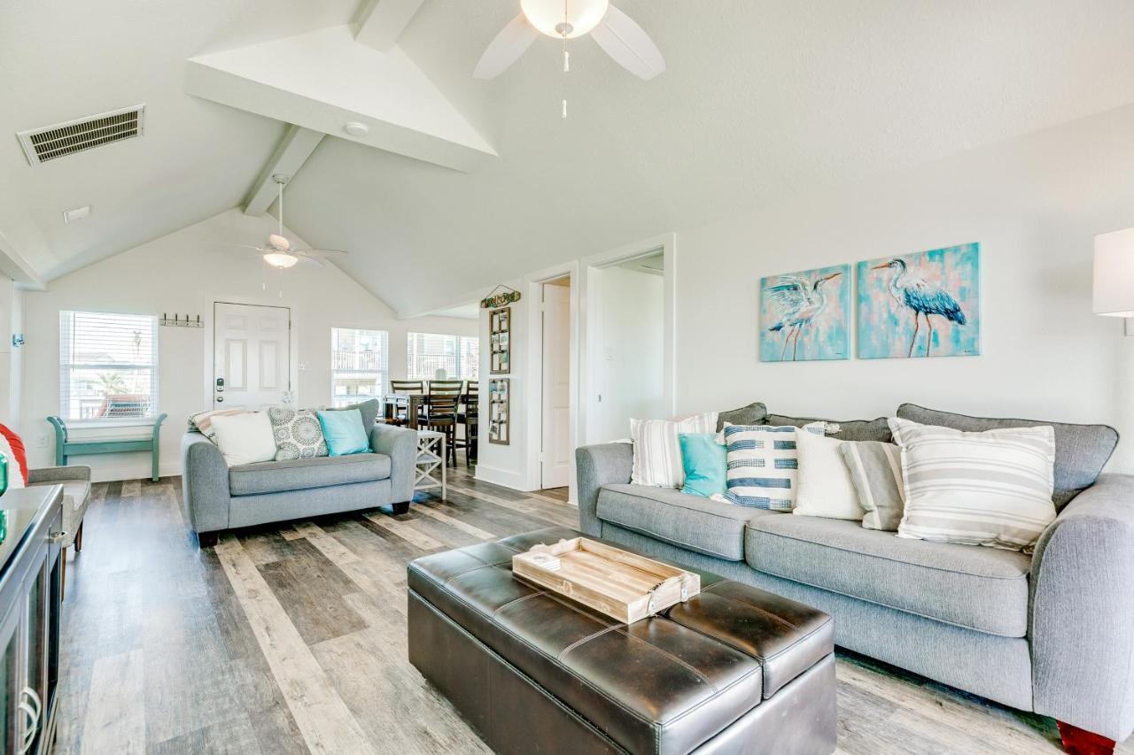 Las Palmas Retreat Galveston Bagian luar foto